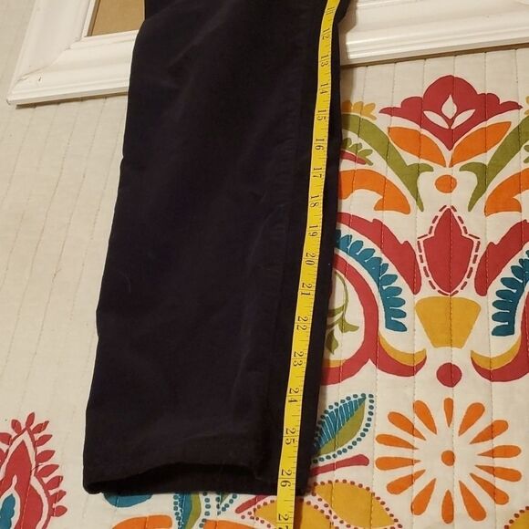 Vince black micro ribbed corduroy pants size 8 - Picture 10 of 10